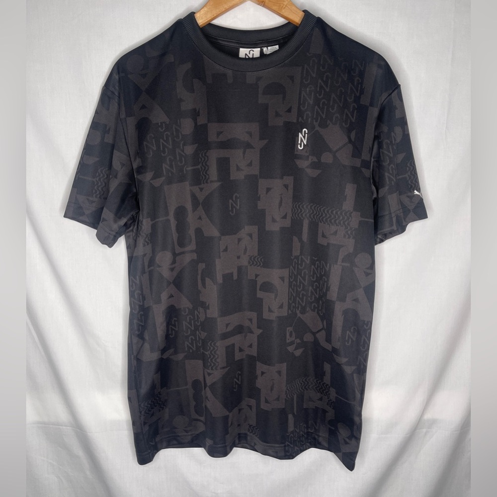 Puma x NJR Neymar JR Elevated Men’s Soccer T-Shirt Sz: S (Black) 534505 01